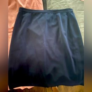 Navy blue skirt